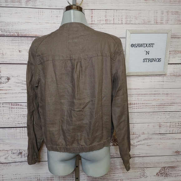Malvin linen jacket size L - Picture 4 of 9